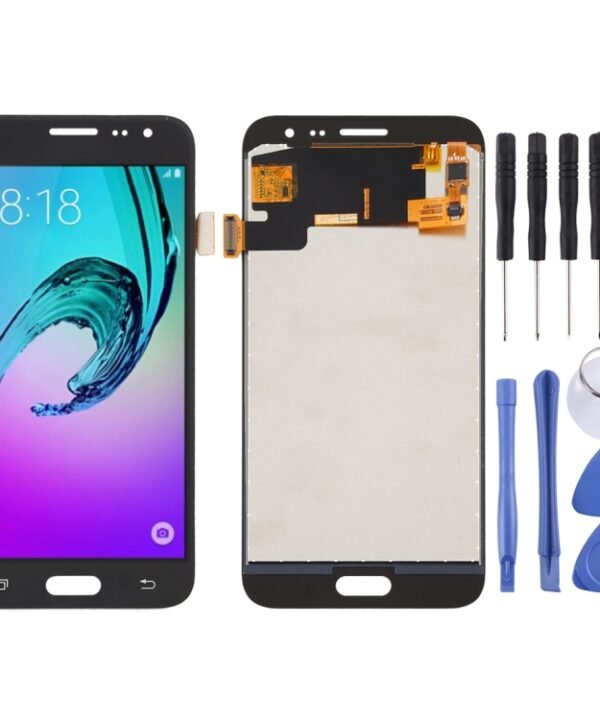 TFT Material LCD Screen and Digitizer Full Assembly for Galaxy J3 (2016) J320FN, J320F, J320G, J320M, J320A, J320V, J320P, For Samsung Galaxy J3 (2016) (TFT), For Galaxy J3 (2016) (TFT Material), For Samsung Galaxy J3 (2016) TFT Material (RU)
