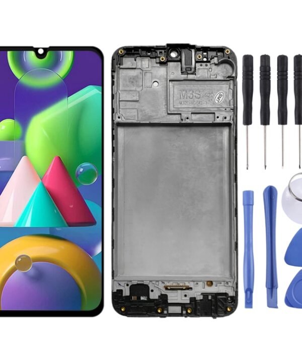 Original LCD Screen for Samsung Galaxy M21 SM-M215 Digitizer Full Assembly With Frame