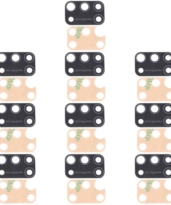 For Samsung Galaxy M31s SM-M317 10pcs Back Camera Lens