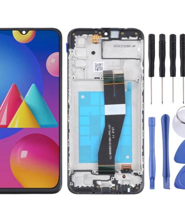 OEM LCD Screen for Samsung Galaxy M02s (NL Version) Digitizer Full Assembly With Frame