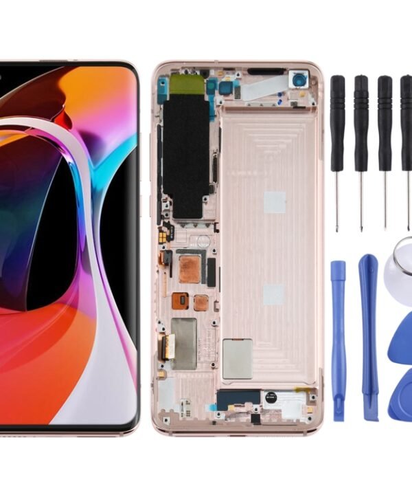 LCD Screen and Digitizer Full Assembly With Frame for Xiaomi Mi 10 5G / Mi 10 Pro 5G M2001J2G, M2001J2I (S Version), For Xiaomi Mi 10 5G(S Version)(Grey), For Xiaomi Mi 10 5G (S Version)(Gold)