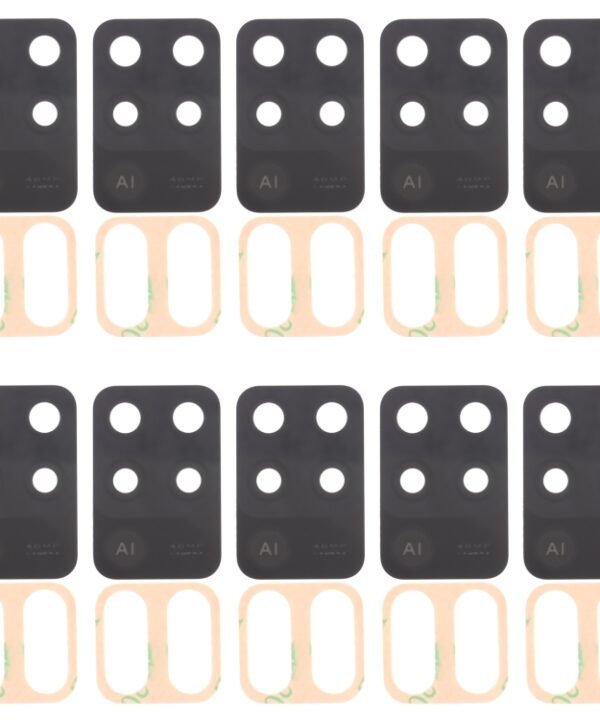 For OPPO Reno5 Lite CPH2205 10pcs Back Camera Lens