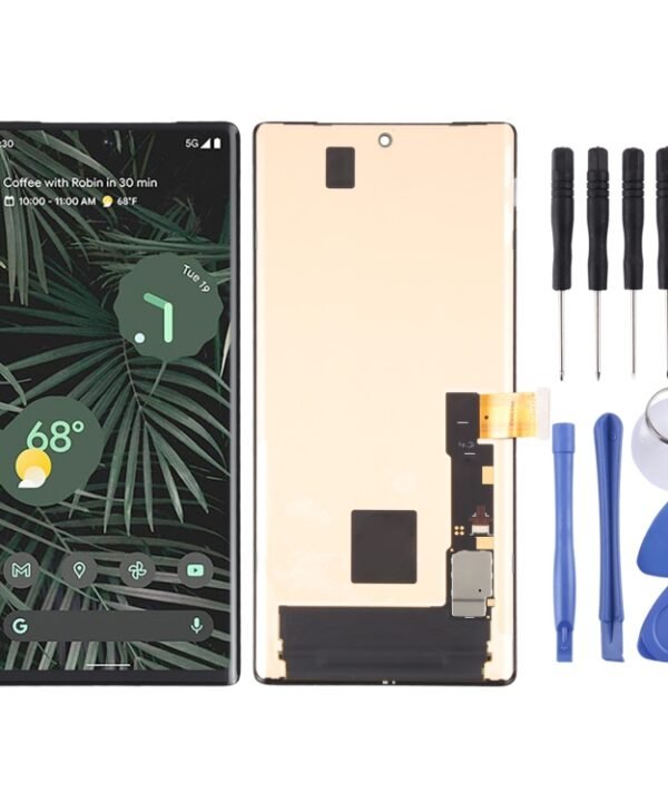 Original Ltpo AMOLED Material LCD Screen and Digitizer Full Assembly for Google Pixel 6 Pro GLUOG G8VOU