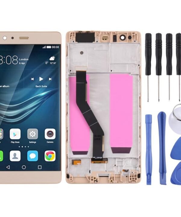 OLED Material LCD Screen and Digitizer Full Assembly with Frame for Huawei P9 Plus, For Huawei P9 Plus(OLED)
