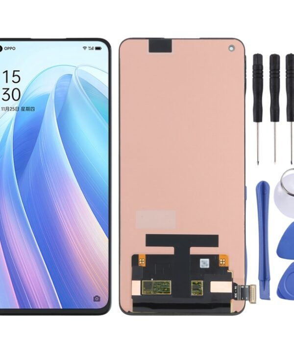 AMOLED Material Original LCD Screen and Digitizer Full Assembly for OPPO Reno7 Pro 5G CPH2293