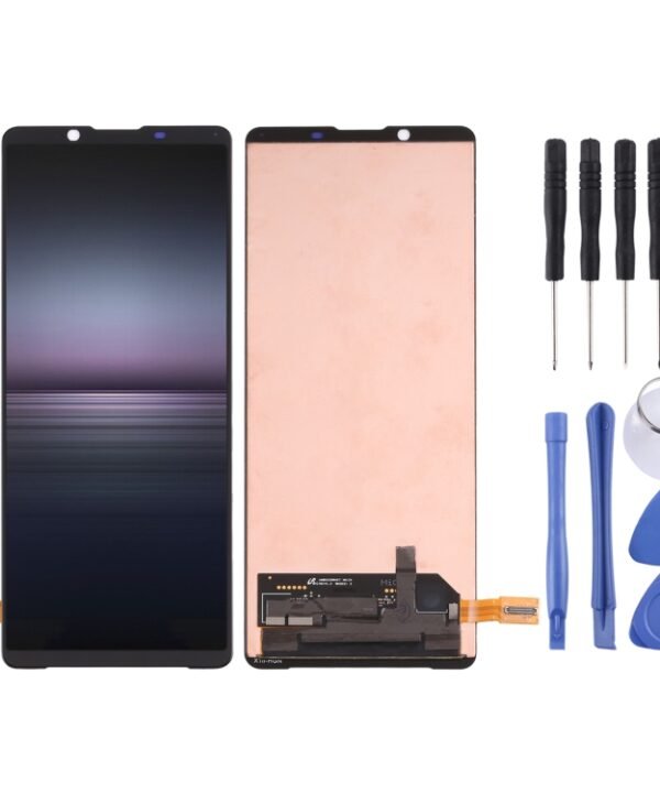 Original OLED LCD Screen For Sony Xperia 1 II with Digitizer Full Assembly