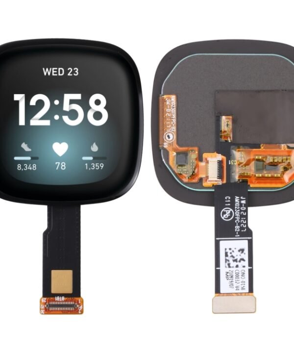 Original LCD Screen and Digitizer Full Assembly For Fitbit Versa 3 / Fitbit Sense