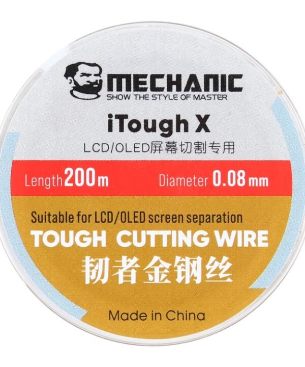 MECHANIC iTough X 200M 0.08MM LCD OLED Screen Cutting Wire