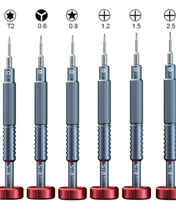 MECHANIC&XILI META Y 6 in 1 Alloy Magnetic Screwdriver Set for Mobile Phone Repair
