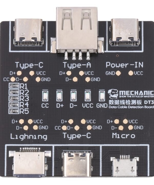 MECHANIC DT3 USB Data Cable Detection Board Short Circuit On-Off Switching Tester
