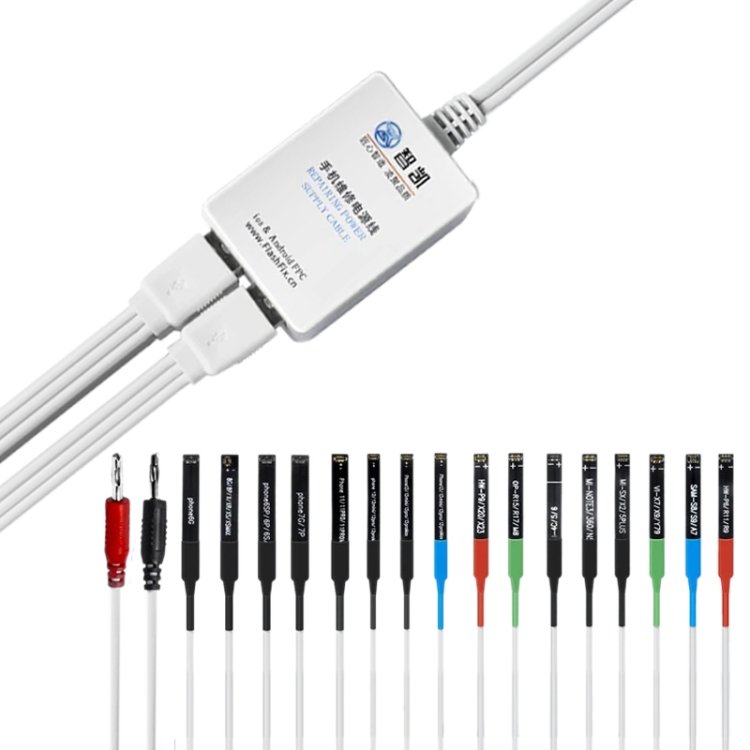 Zhikai iOS Power Supply Test Cable for iPhone 6~14 Pro Max Series