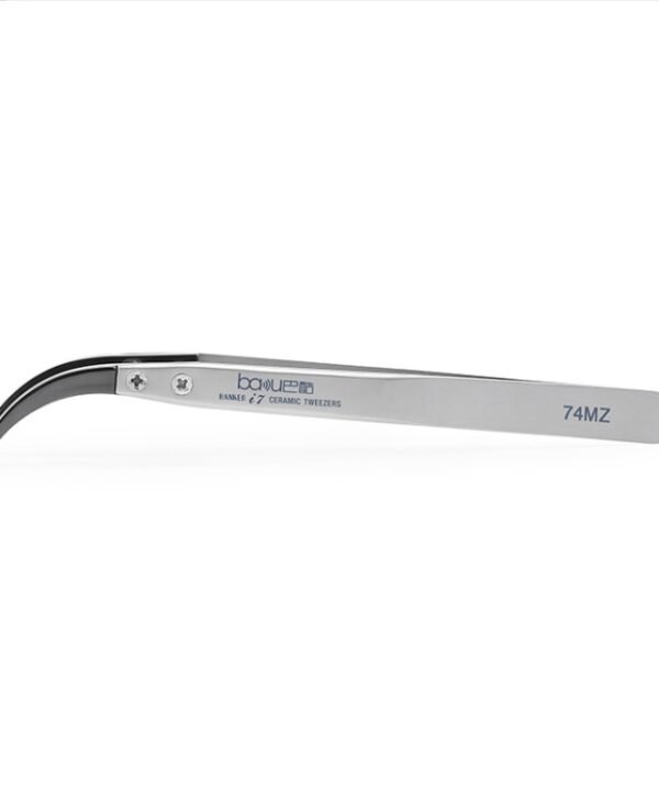 BAKU BA-I7-74MZ Stainless Steel Curved Tweezers