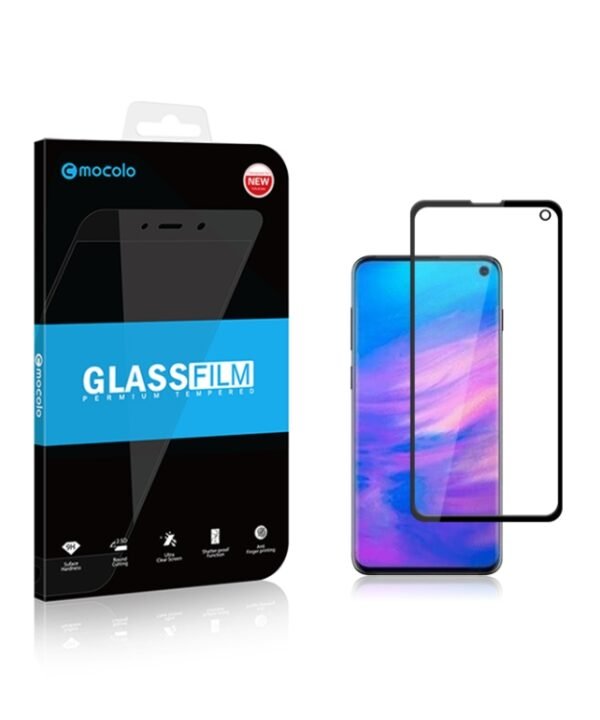 2 PCS mocolo 0.33mm 9H 2.5D Full Glue Tempered Glass Film for Galaxy S10e