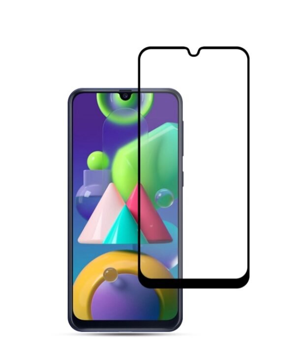 For Samsung Galaxy M21/M31 mocolo 0.33mm 9H 3D Full Glue Curved Full Screen Tempered Glass Film