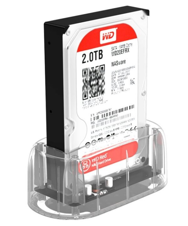 ORICO 6139C3-G2 3.5 inch Transparent USB3.1 Gen2 Type-C Hard Drive Dock