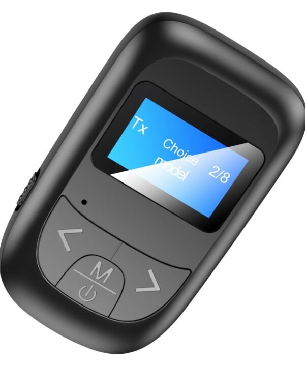 T14 2 in 1 Bluetooth Adapter Car Hands-free Call Bluetooth Receiver Transmitter with LCD Digital Display