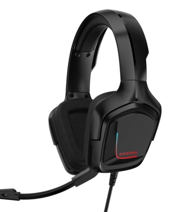 ONIKUMA K20 PS4 Headset Stereo Gaming Headset with Microphone/LED Light for XBox One/Laptop Tablet