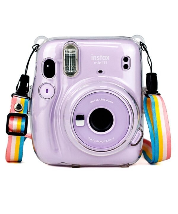 Richwell  Carry Case Bag Crystal Hard Cover with Shoulder Strap For Fujifilm Instax Mini 11