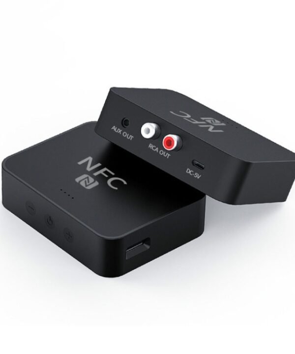 R6 NFC Bluetooth 5.0 Desktop Music Receiver Bluetooth Receiver, Support TF Card