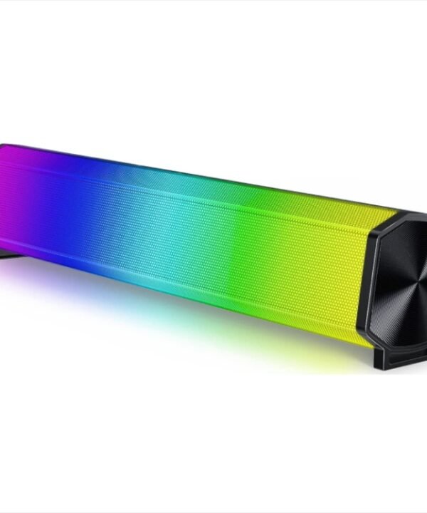 Q9 Pro RGB Wireless Bluetooth Outdoor Portable Bluetooth Speaker Subwoofer Home Theater Subwoofer Speaker, Support AUX IN, TF Card Function
