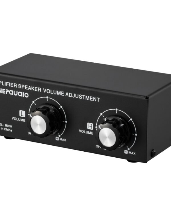 B050  Passive Speaker Volume Adjustment Controller,  Left And Right Channel Independent Volume Adjustment, 150W Per Channel