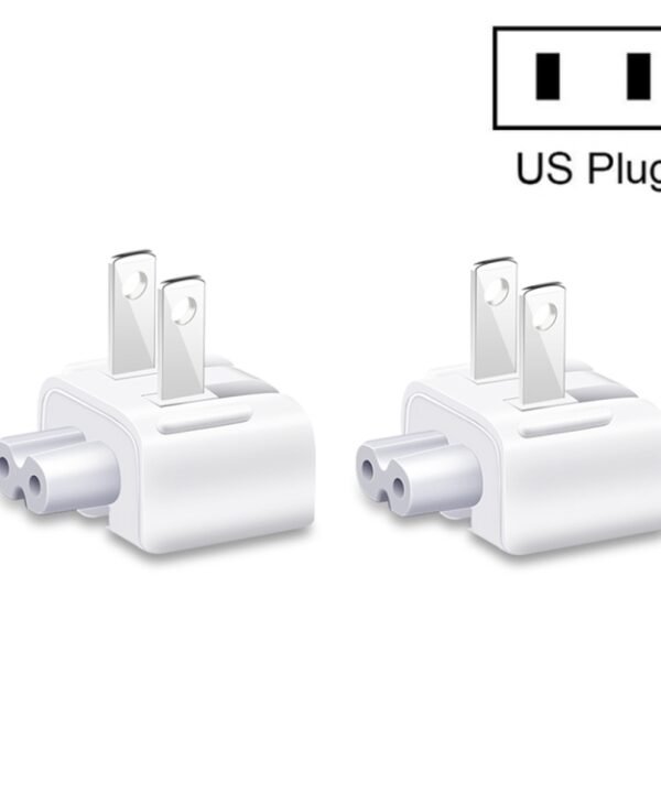 2 PCS XJ01 Power Adapter for iPad 10W 12W Charger & MacBook Series Charger, US Plug