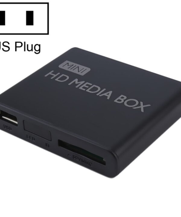 X9 Mini HD HDD Multimedia Player 4K Video Loop USB External Media Player AD Player, US Plug, EU Plug