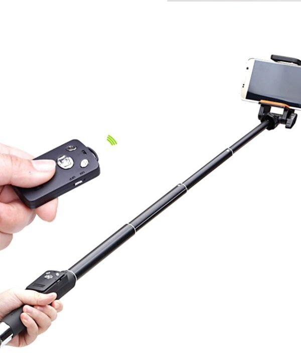 YT-888 Rotating Selfie Stick with Bluetooth for Smartphone