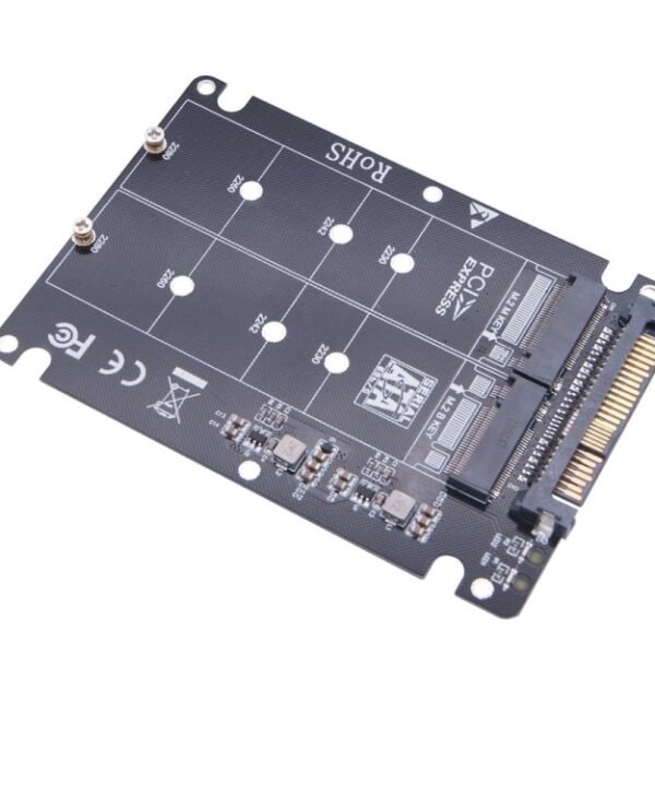 2 Ports NGFF M.2 NVME to U.2 SFF-8639 Adapter Card