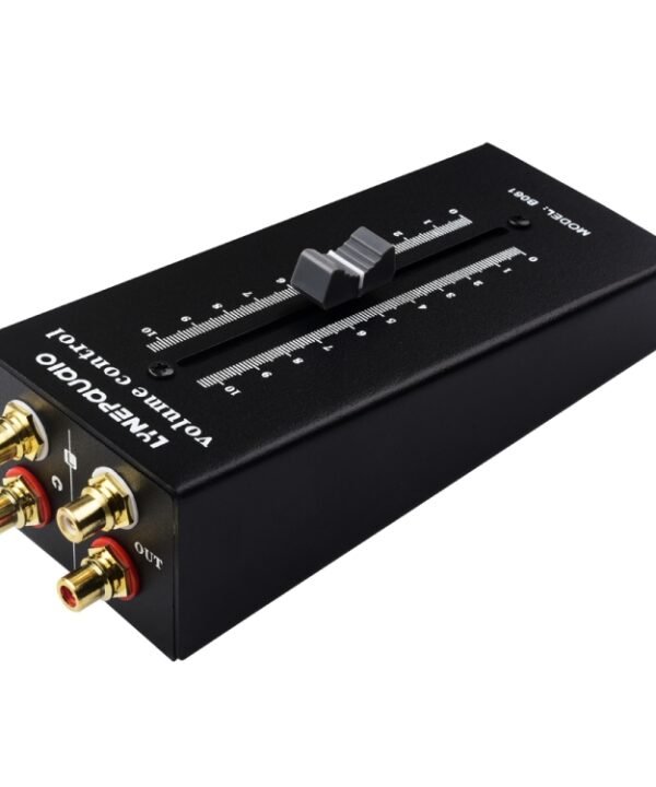 Passive Preamp Source Loudspeaker Box RCA No Power Volume Adjustment Controller