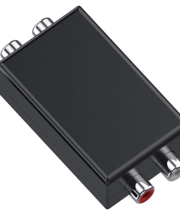 G1 RCA Audio Common Ground Isolator Anti-jamming Noise Reduction Filter Eliminates Bluetooth Receiver