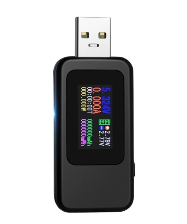 KWS-MX18 10 in 1 USB DC Tester Current 4-30V Voltage Meter Timing Ammeter Digital Meter