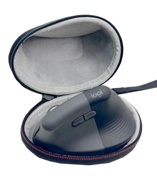 For Logitech Lift Vertical Ergonomic Mouse Portable Organizer Protective Case