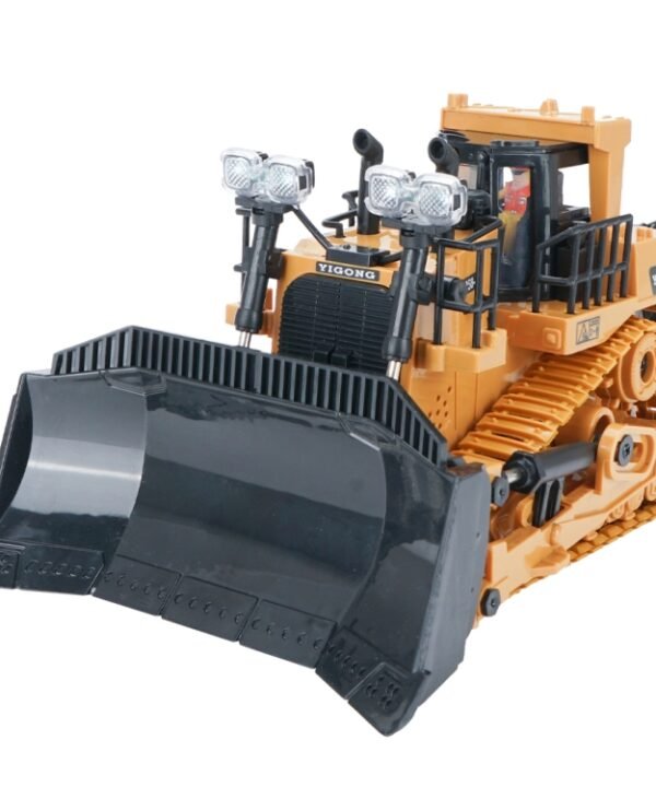 Mofun 1046 2.4G remote control nine channel engineering vehicle 1:24 multi-function crawler heavy bulldozer