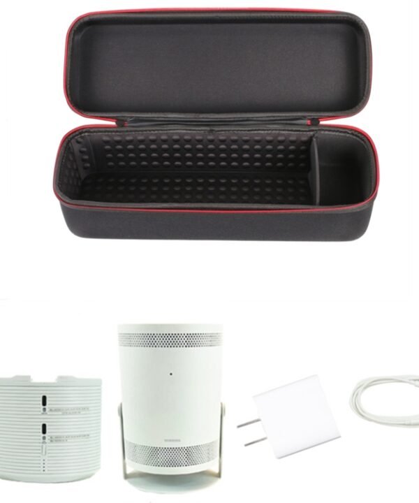 For Samsung Freestyle Portable Handheld Projector Storage Bag Battery Dock Storage Box