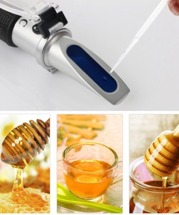 High Concentration Brix Be Water 3 in 1 58%~92% Honey Refractometer Bees Sugar Food ATC RZ127