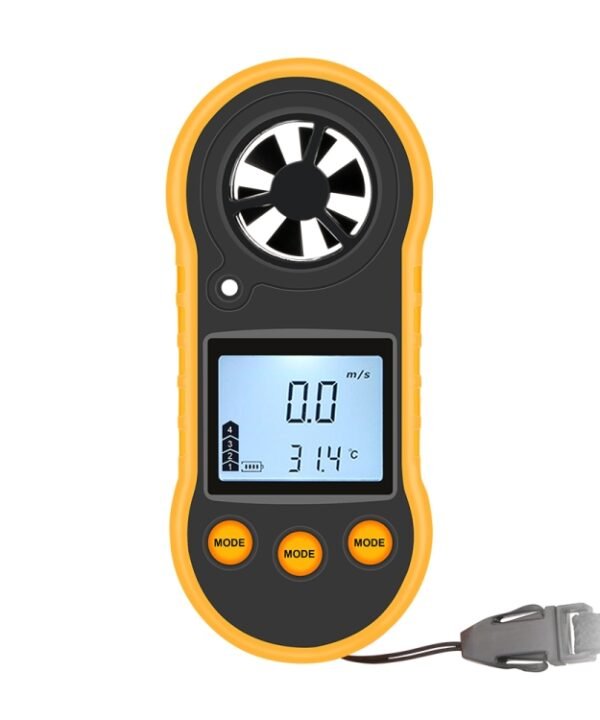 RZ818 Digital Anemometer Handheld Wind Speed And Temperature Measuring Instrument