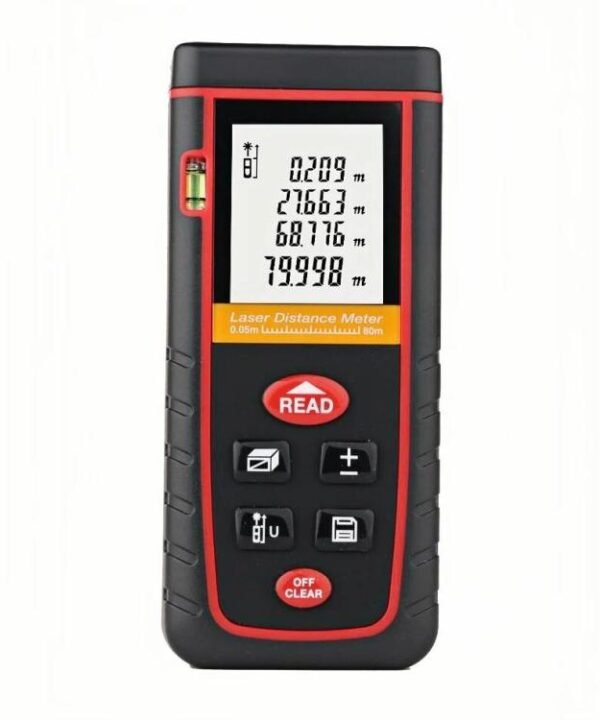 RZ-S80 Portable Handheld Laser Distance Meter, Measuring Distance: 80m