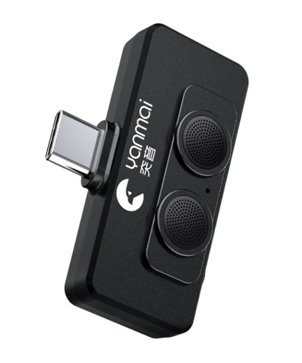YANMAI R6 Vlogging / Recording Type-C Mini Microphone AI + ANC Smart Noise Reduction Mic