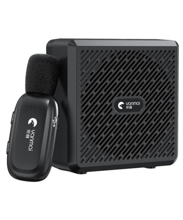 YANMAI K5 Teaching / Training 2.4G Wireless Bluetooth Voice Amplifier Lapel Microphone