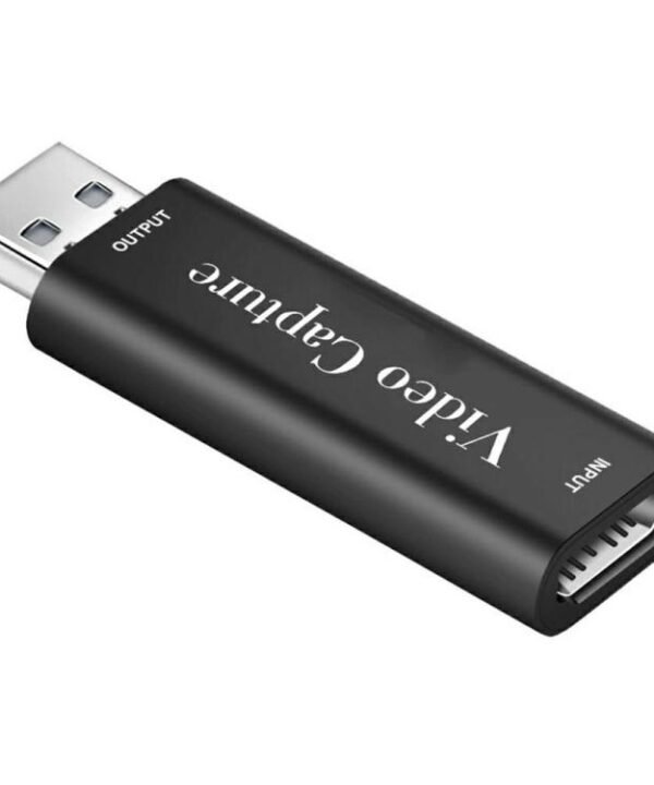 HU-01 Game Recording 1080P 60fps Live Streaming Adapter USB Video Capture Card HDMI to USB 2.0