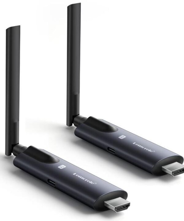 Lemorele R1040 HDMI Wireless Extender 1 TX 4 RX 1080P HD Multi-Screen Video Transmitter