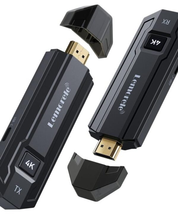 Lemorele P50 1 Receiver 8 Transmitters HDMI-compatible Wireless Set 4K 50M WiFi Presentation Adapter