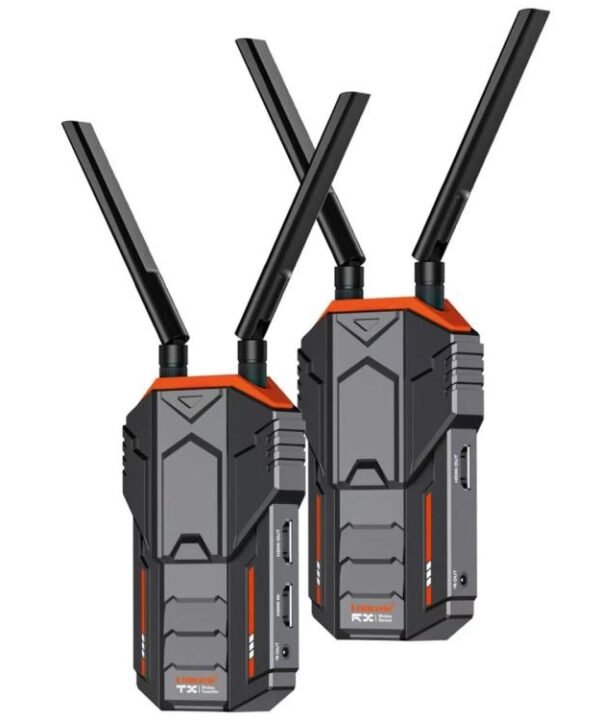 Lemorele R100 Wireless Video Transmitter 1080P 200M HDMI Loop Out 1TX To 4RX Extender