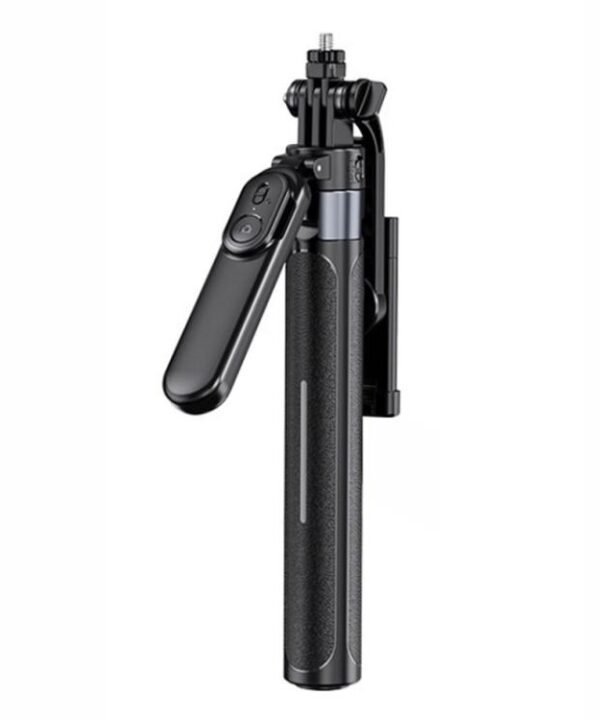 X2 1.3m Extendable 4-Axis Stabilization Phone Holder Bluetooth Remote Control Selfie Stick Tripod, X2