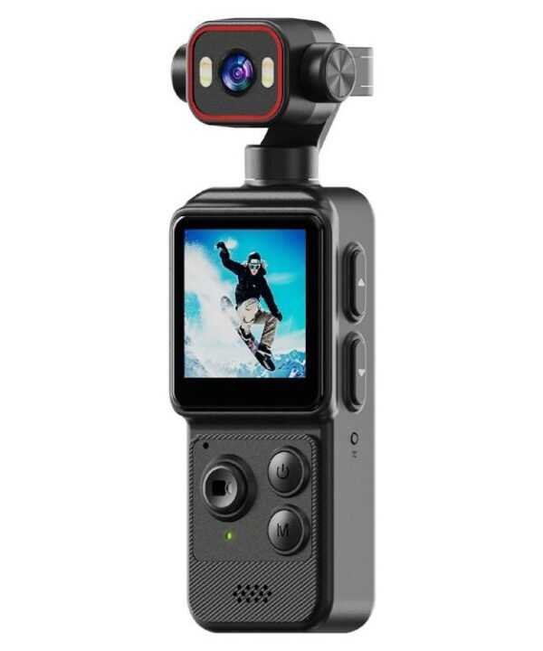 D2 4K Action Camera 270 Degree Rotation Lens 1.54 inch HD Screen WiFi Sports Camera with LED Light