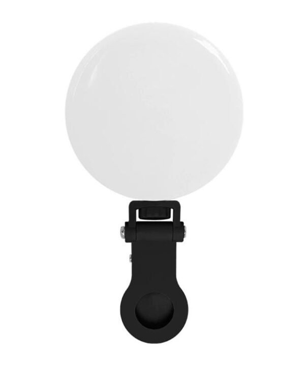 K-23 3 Color Temperature Portable Selfie Light Mini Clip-on Magnetic LED Fill Light