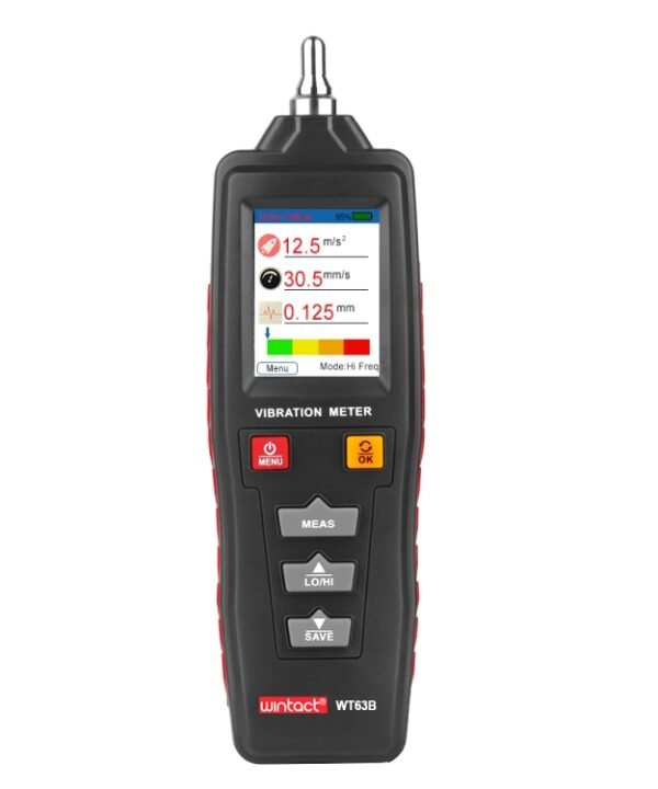 WINTACT WT63B Handheld Vibration Analyzer Digital Vibration Meter