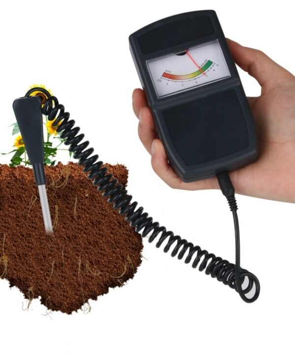 RZ94 Soil Moisture PH Meter Humidity Detector Digital PH Meter Soil Monitor Hygrometer Gardening Plant Lignt Sunlight Tester