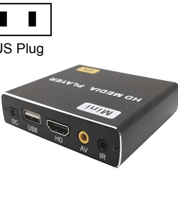 JEDX 4K HD Player Single AD Machine Power on Automatic Loop Play Video PPT Horizontal And Vertical Screen U Disk SD Play, US, EU, UK